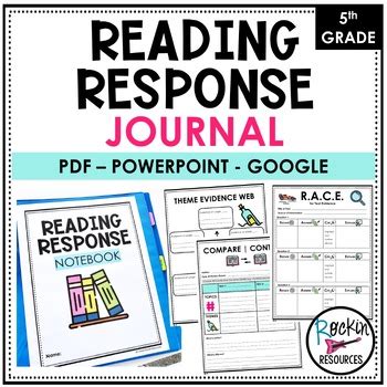 5th grade reading response journals Epub