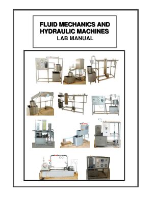 5th sem mechanical lab manual fluid machines pdf PDF