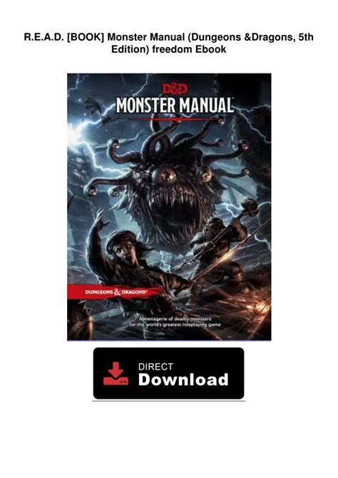 5th-edition-monster-manual Ebook Epub