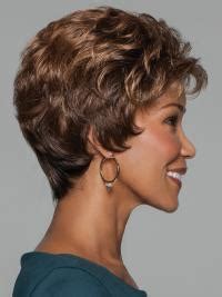 6" Cropped Curly Brown Natural Synthetic Wig: Conquer 2025 Hair Trends!