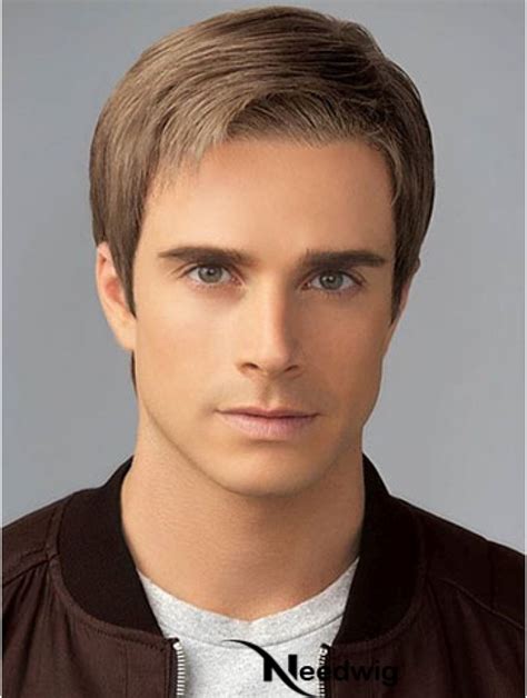 6" Straight Brown Classic Men Wigs: A Timeless Addition for the Style-Conscious