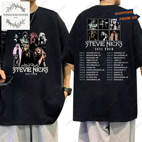 6,000 Stevie Nicks Tour T-Shirts: A History of Style and Influence