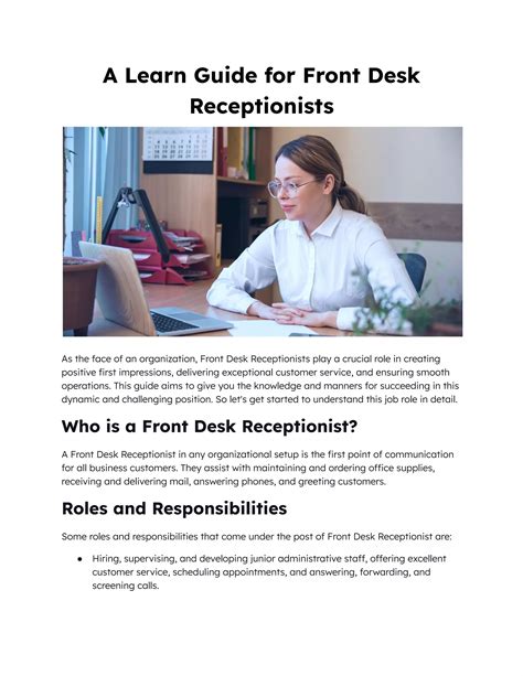 6 Essential Tips for Medical Front Desk Receptionists