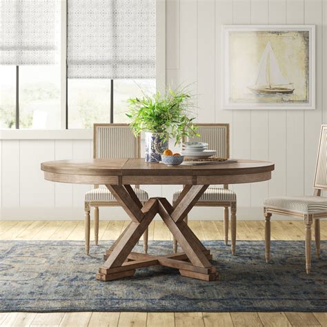 6 Extraordinary Round Dining Tables with Leaves for Every Occasion