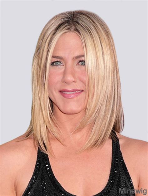 6 Hot Blonde Lace Front Shoulder Length Jennifer Aniston Wigs for 2025