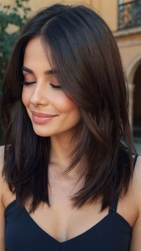 6 Medium Straight Haircuts for a Chic and Modern Look