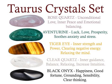 6 Perfectly Taurus Stones & Crystals