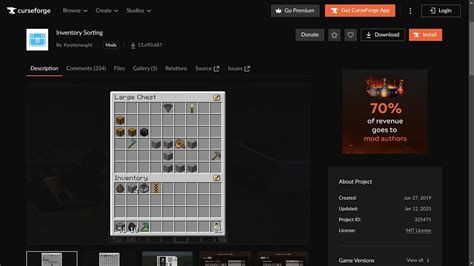 6 Unbelievable Inventory Sort Mods for Minecraft That Will Change Your Game