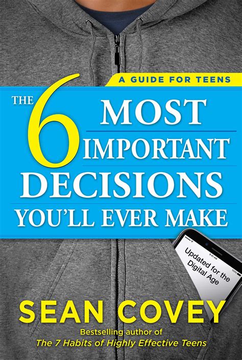 6 most important decisions sean covey Ebook Doc