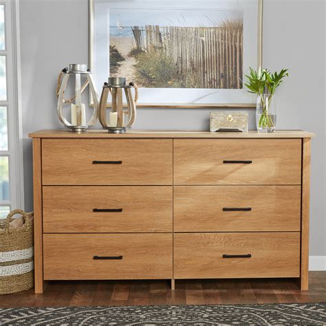 6-Drawer Wooden Dresser: Your Bedroom's Dream Come True