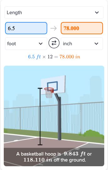 6.5 Feet in Inches: A Comprehensive Guide