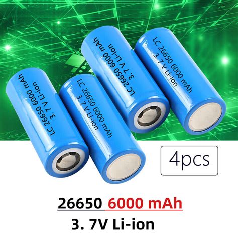 6000mAh Li ion Rechargeable Battery Flashlight Kindle Editon