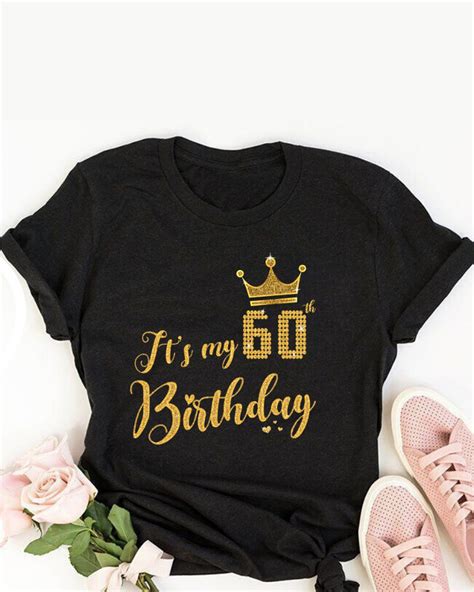 60th birthday shirt ideas