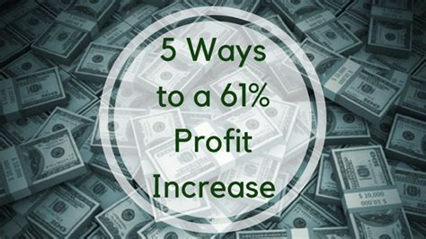 61% Increase in Profit