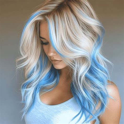 61 Blonde Blue Hair Color Ideas to Leave You Spellbound