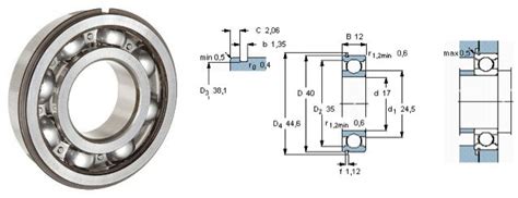 6203 bearing specifications