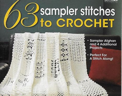 63 sampler stitches to crochet leisure arts 4423 Doc