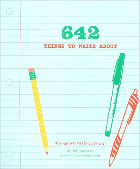 642 things to write about young writers edition PDF