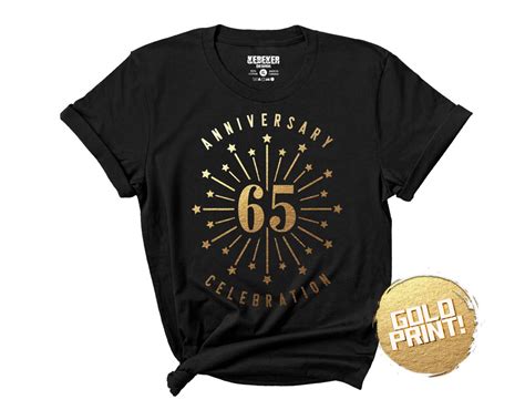 65th Birthday Shirts: A Celebration of Life's Journey