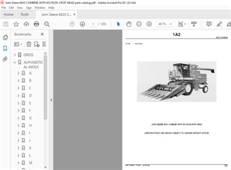 6620 combine manual pdf PDF