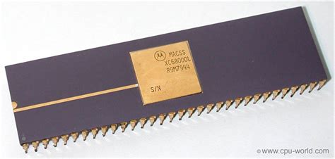 68000 Motorola Microprocessor: