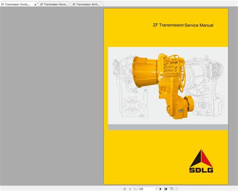 6WG 200 TRANSMISSION REPAIR MANUAL Ebook PDF