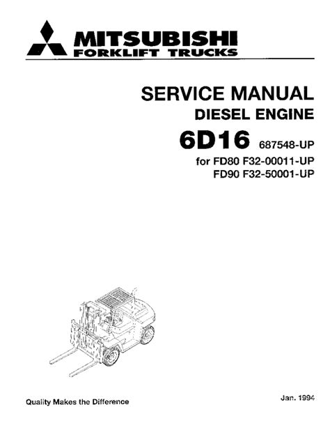 6d16 mitsubishi engine workshop manual pdf PDF