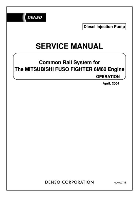 6m60 mitsubishi engine service manual PDF