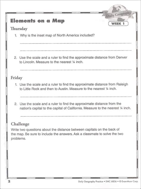 6th Grade Daily Geography Week 32 Answers Kindle Editon