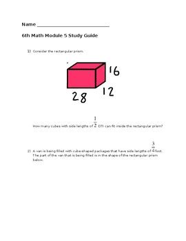 6th Grade Study Links Answer Key Doc