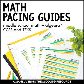 6th grade ccss mathematics envision pacing guide PDF