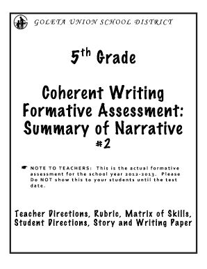 6th grade coherent writing formative assessment summary of pdf Reader