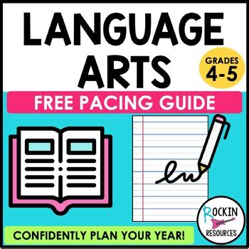6th grade language arts common core pacing guide Epub