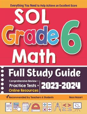 6th grade math sol study guide Epub