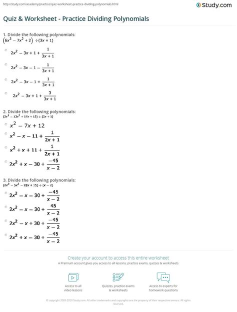 7 3 Skills Practice Polynomials Answers Reader