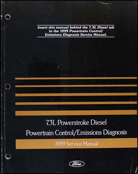 7 3l technician reference manual power stroke diesel Doc