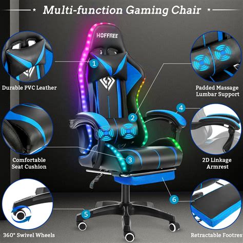 7 Amazing Gaming Chairs with LED Lights to Elevate Your Gaming Setup