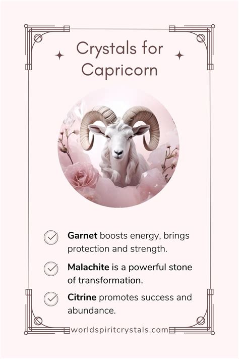 7 Capricorn Crystals for Success, Abundance, and Protection