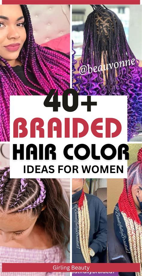 7 Captivating Braid Color Combinations to Electrify Your Look