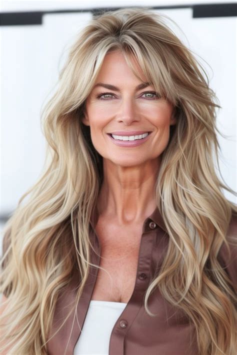 7 Captivating Long Hair Styles for Women Over 50 to Radiate Grace & Sophistication