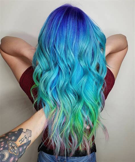 7 Captivating Mermaid Hair Color Ideas for an Enchanting Transformation