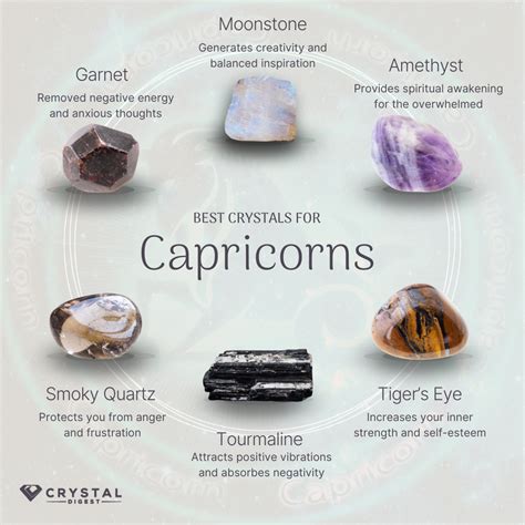 7 Captivating Stones for Capricorns: Unlocking Power, Ambition, and Success