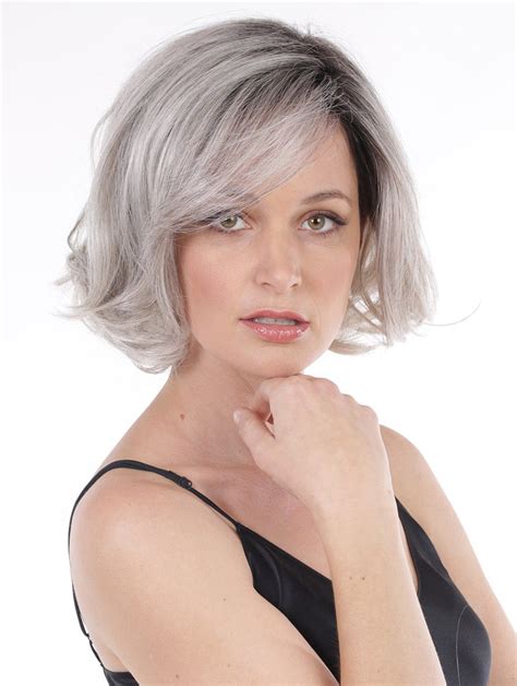 7 Captivating Wavy Chin Length Synthetic Grey Wigs for 2025