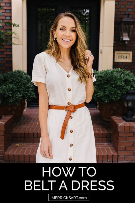 7 Easy Ways to Style a Belted T-Shirt Dress