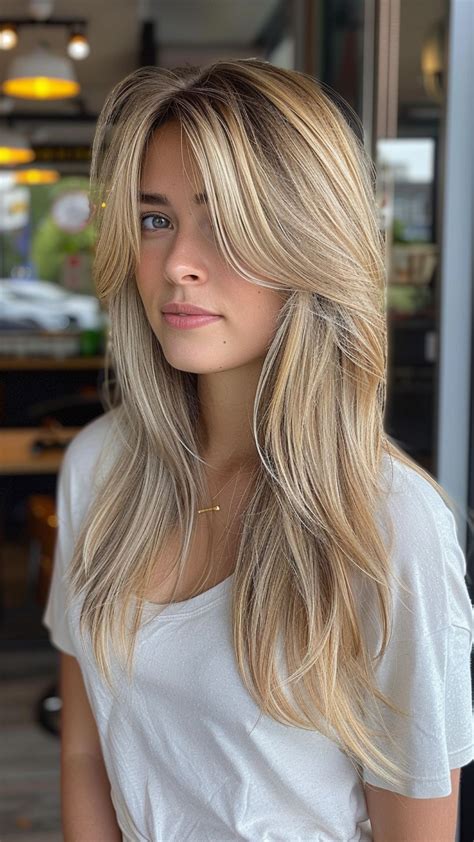 7 Enchanting Hairdos for Long Layered Locks