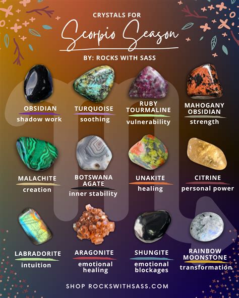 7 Enchanting Scorpio Crystals to Enhance Your Mystical Journey