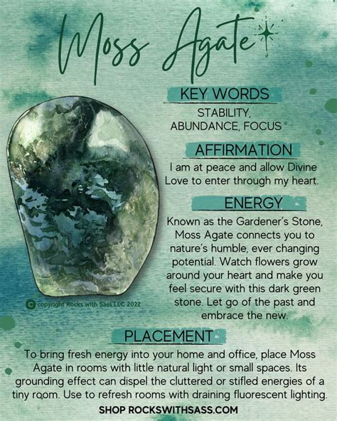 7 Extraordinary Benefits of Moss Agate by 2025