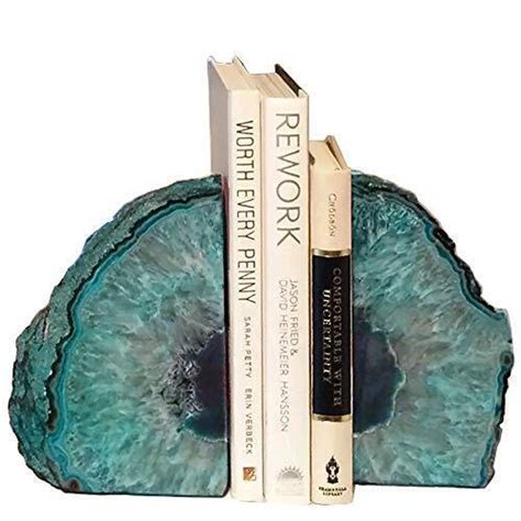 7 Extraordinary Geode Book Ends to Elevate Your Home Décor