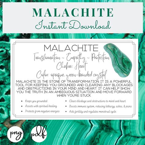 7 Extraordinary Malachite Properties for a Life of Abundance