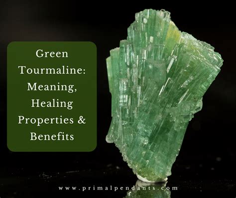 7 Incredible Benefits of Tourmaline: Unleash the Power of a Healing Gem